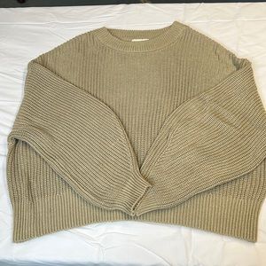 H&M mock neck knit sweater
